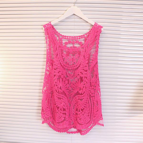 Blusa/Bata Renda Pink