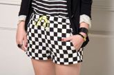 Shorts Quadriculado Zara inspired - G