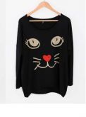 Blusa gatinho